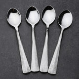 Ridge Coffee/Demitasse Spoon Set-Parc Decor