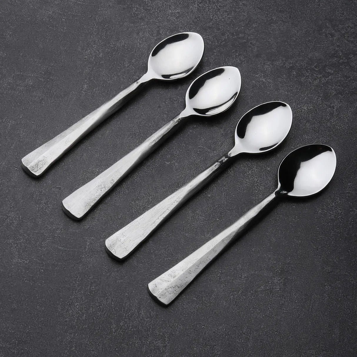 Ridge Coffee/Demitasse Spoon Set-Parc Decor