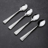 Ridge Coffee/Demitasse Spoon Set-Parc Decor