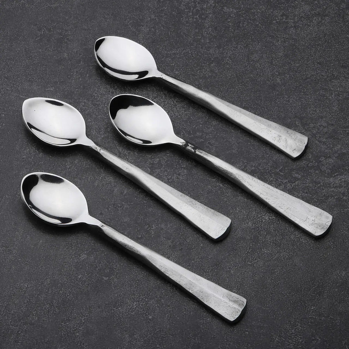 Ridge Coffee/Demitasse Spoon Set-Parc Decor
