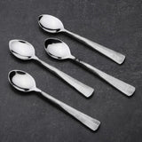 Ridge Coffee/Demitasse Spoon Set-Parc Decor