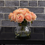Rose Arrangement w/Vase-Parc Decor