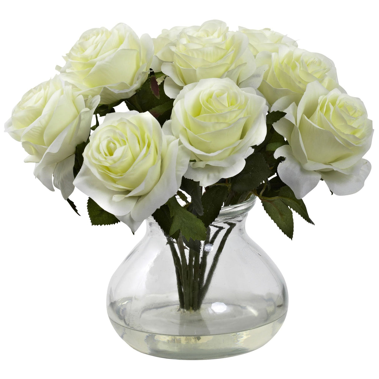 Rose Arrangement w/Vase-Parc Decor