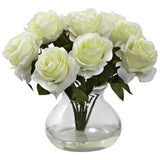 Rose Arrangement w/Vase-Parc Decor