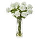 Rose Artificial Arrangement in Cylinder Vase-Parc Decor