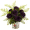 Rose & Maiden Hair w/Floral Planter-Parc Decor