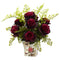 Rose & Maiden Hair w/Floral Planter-Parc Decor