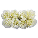 Roses Arrangement in Black Vase-Parc Decor