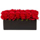 Roses in Rectangular Planter-Parc Decor