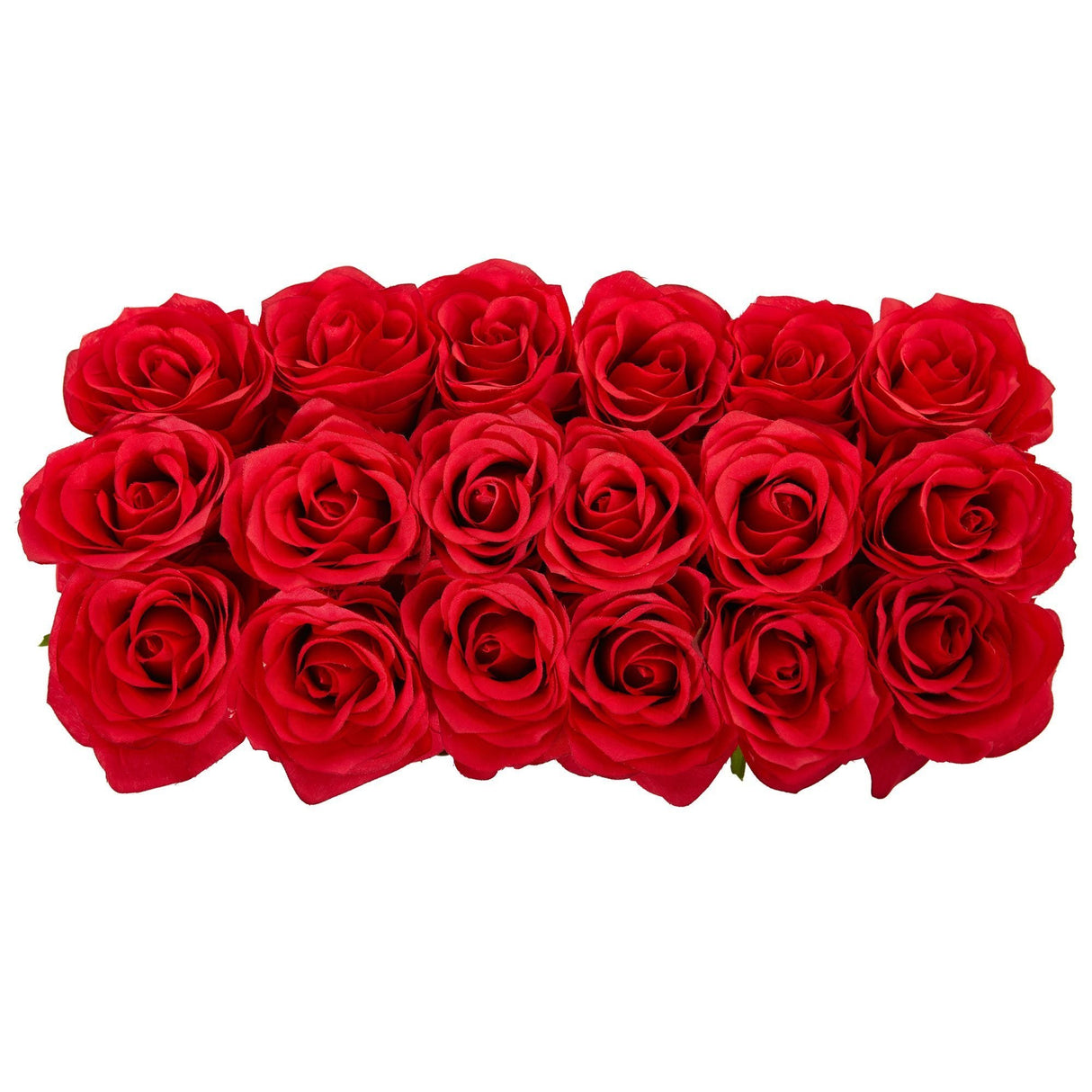 Roses in Rectangular Planter-Parc Decor