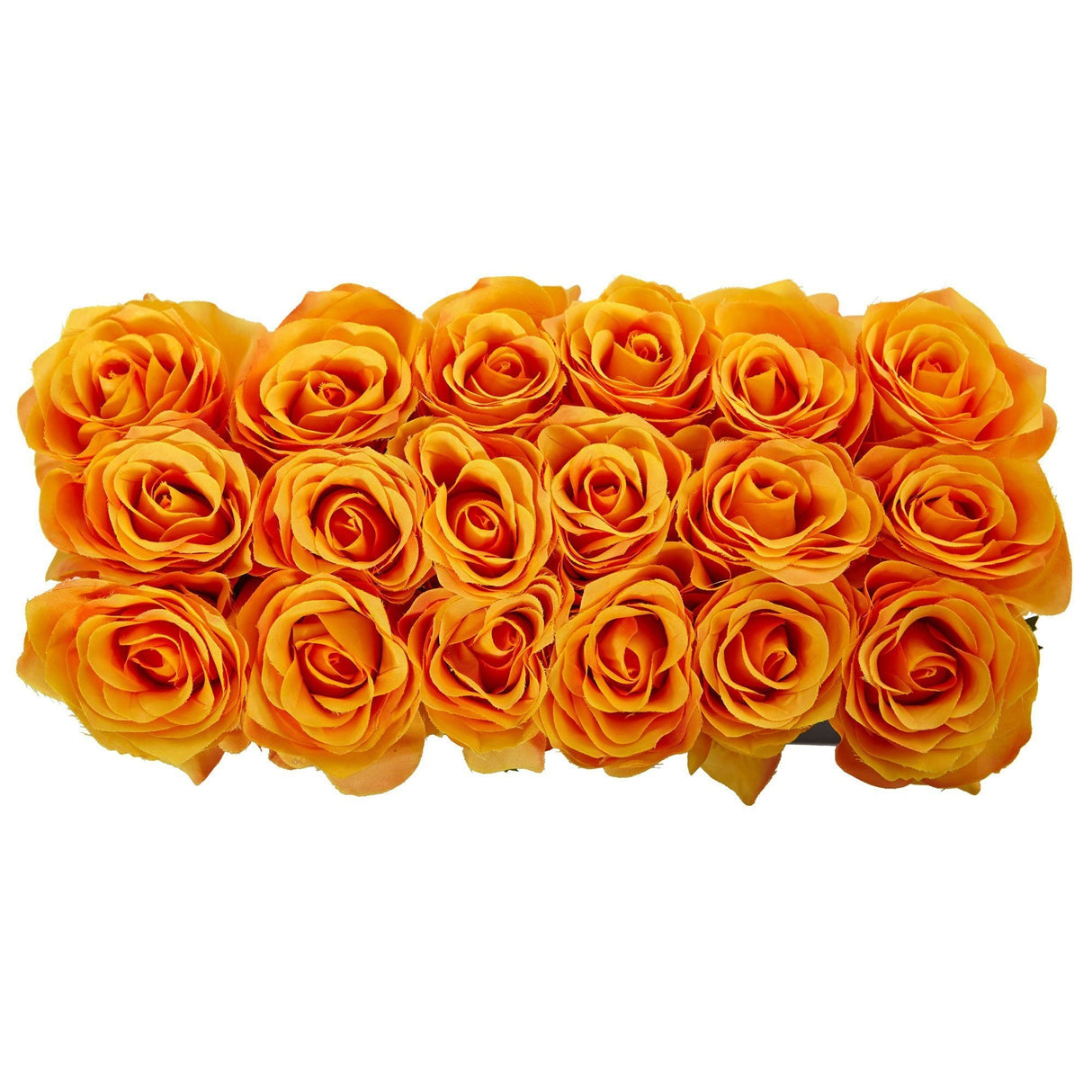 Roses in Rectangular Planter-Parc Decor