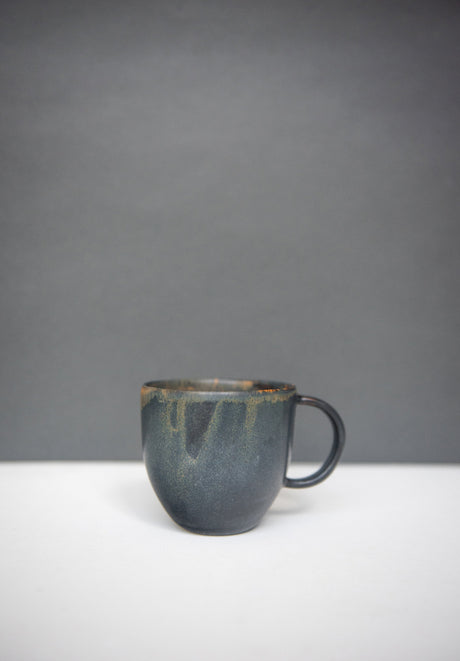 Rust Stoneware Coffee Mug-Parc Decor