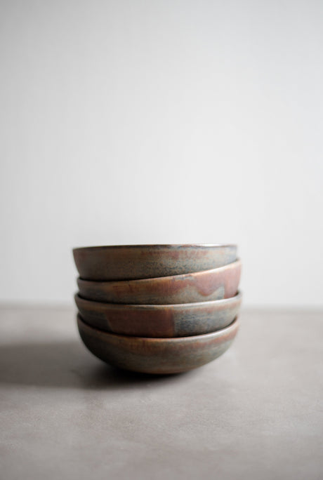 Rust Stoneware Mini Bowl-Parc Decor