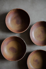 Rust Stoneware Mini Bowl-Parc Decor