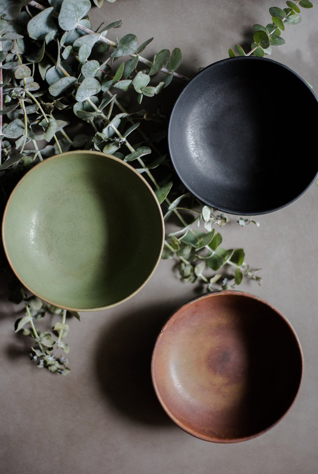 Rust Stoneware Mini Bowl-Parc Decor