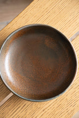 Rust Stoneware Pasta Bowl-Parc Decor