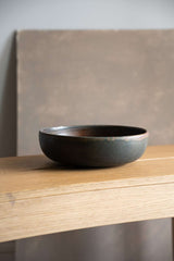 Rust Stoneware Pasta Bowl-Parc Decor