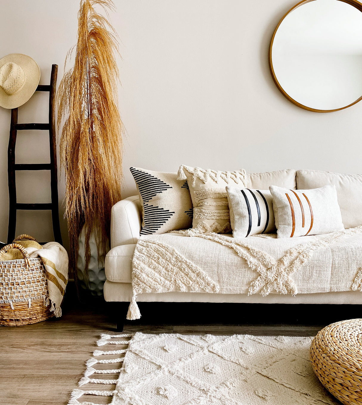 Sedona Lumbar Pillow Cover-Parc Decor