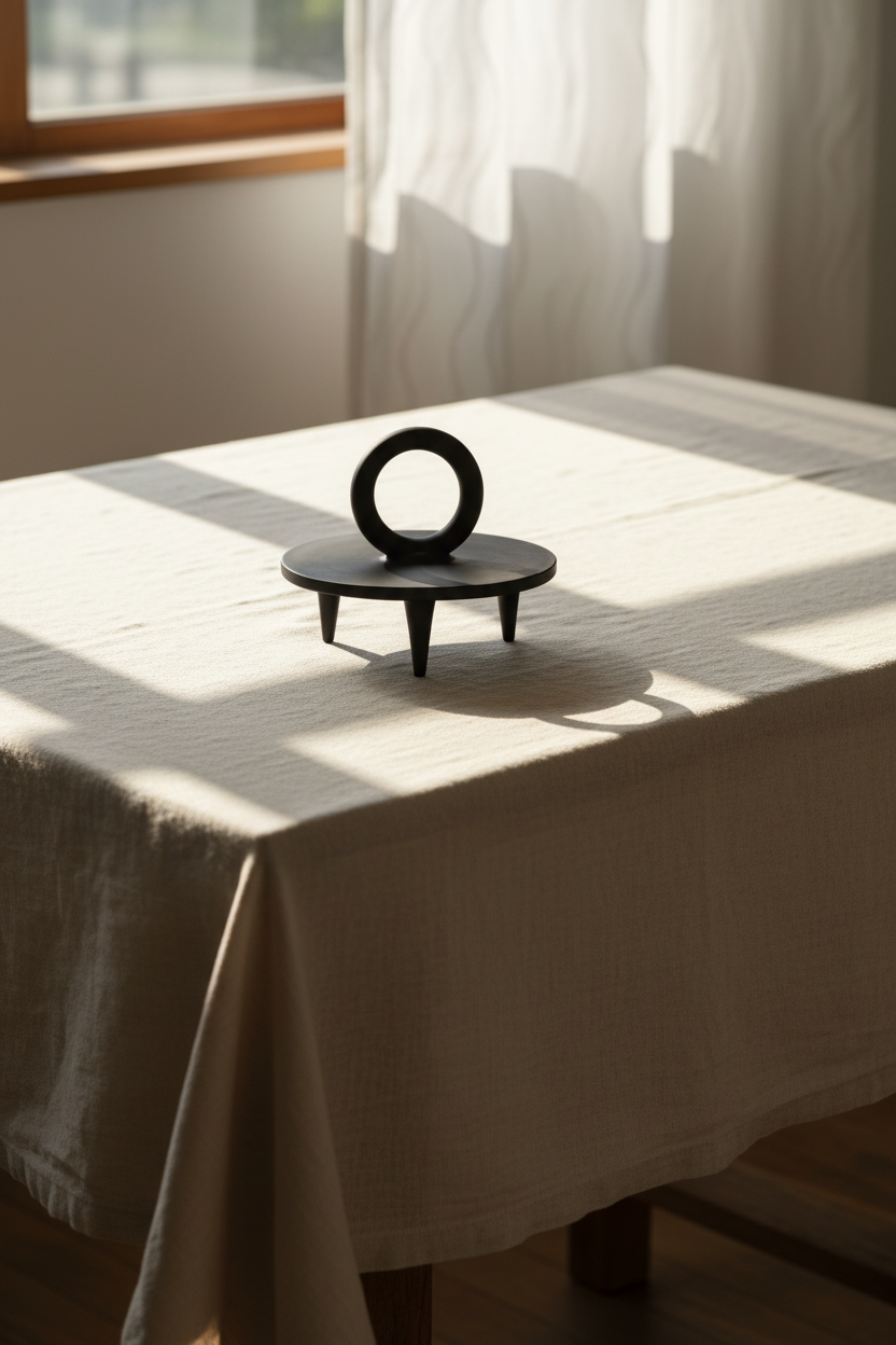 Small Serving Pedestal Platter Guculia. Shadow-Parc Decor