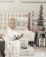 Snowflake Pillow Cover-Parc Decor