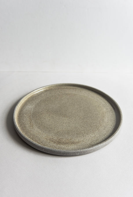 Stoneware Dinner Plates "Concrete"-Parc Decor