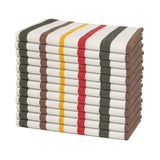 Striped Cloth Napkins-Parc Decor