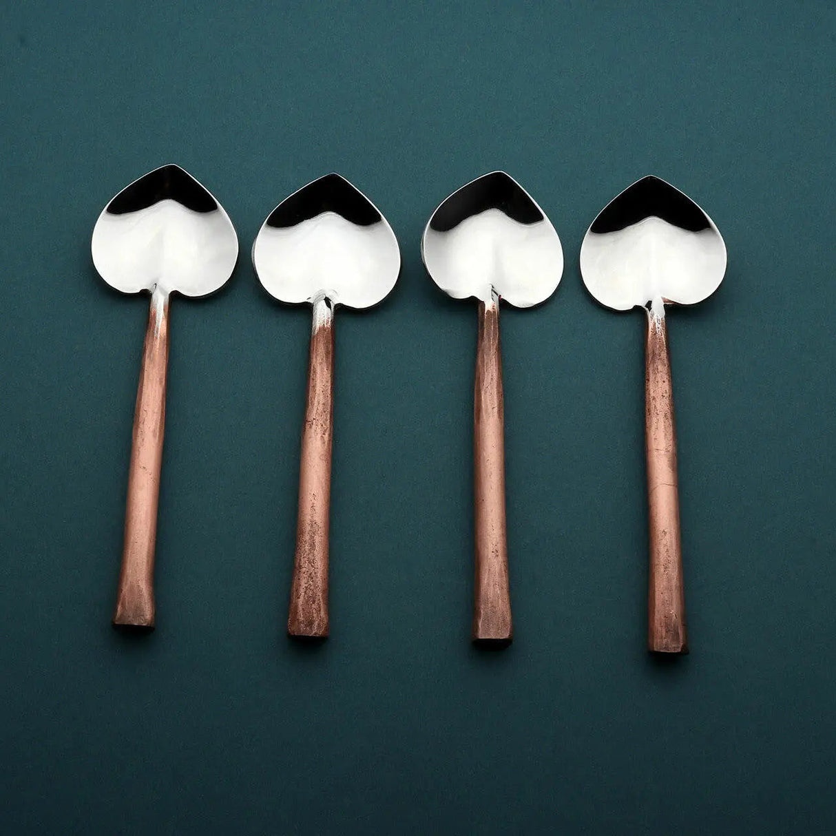 Sundance Heart Coffee/Dessert Table Spoon 4 Pc. Set-Parc Decor