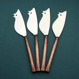 Sundance Ratoncito Cheese Spreader/Knife 4 Pc. Set-Parc Decor