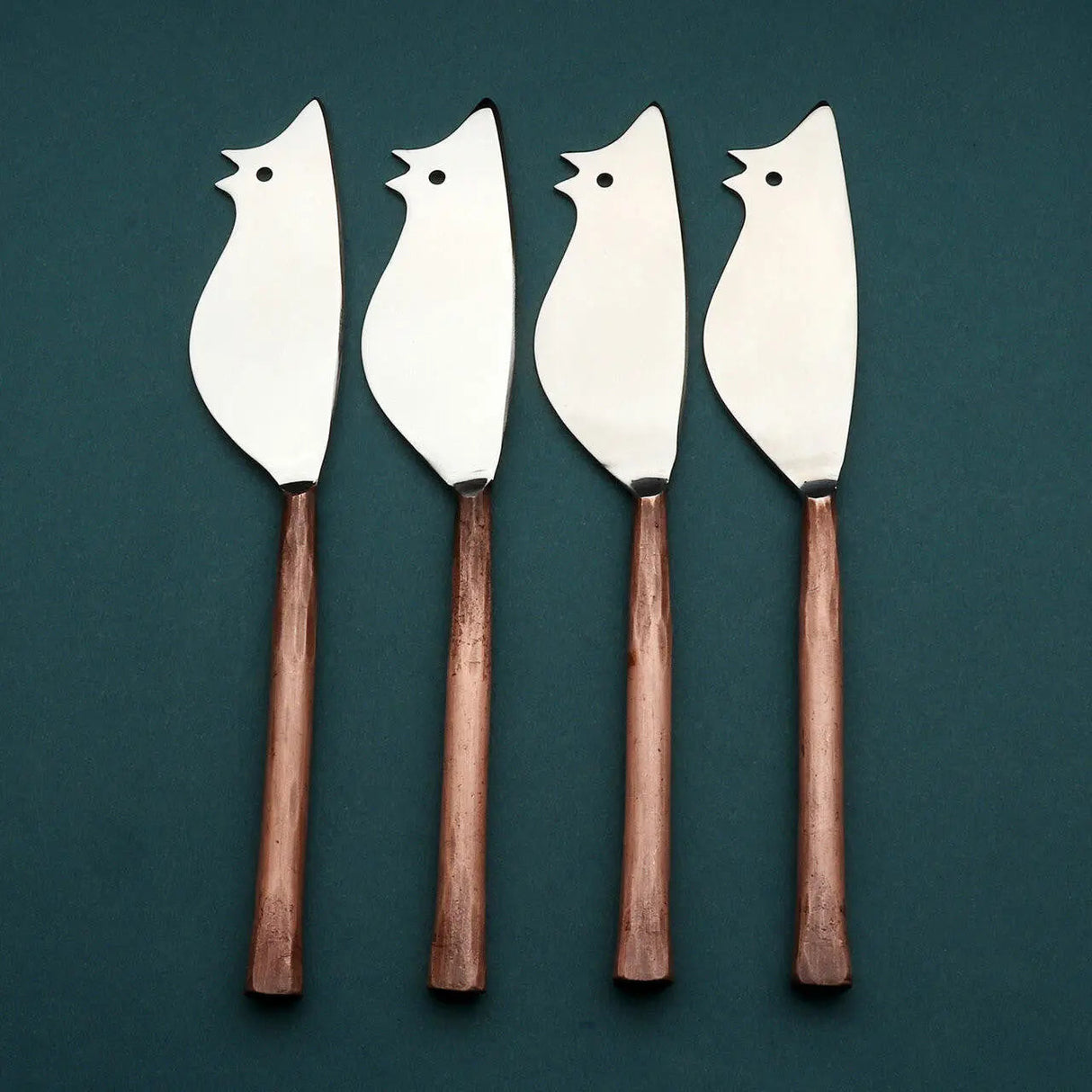 Sundance Ratoncito Cheese Spreader/Knife 4 Pc. Set-Parc Decor