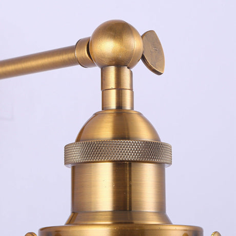 Traditional 1-Light Golden Wall Light-Parc Decor