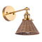Traditional 1-Light Golden Wall Light-Parc Decor