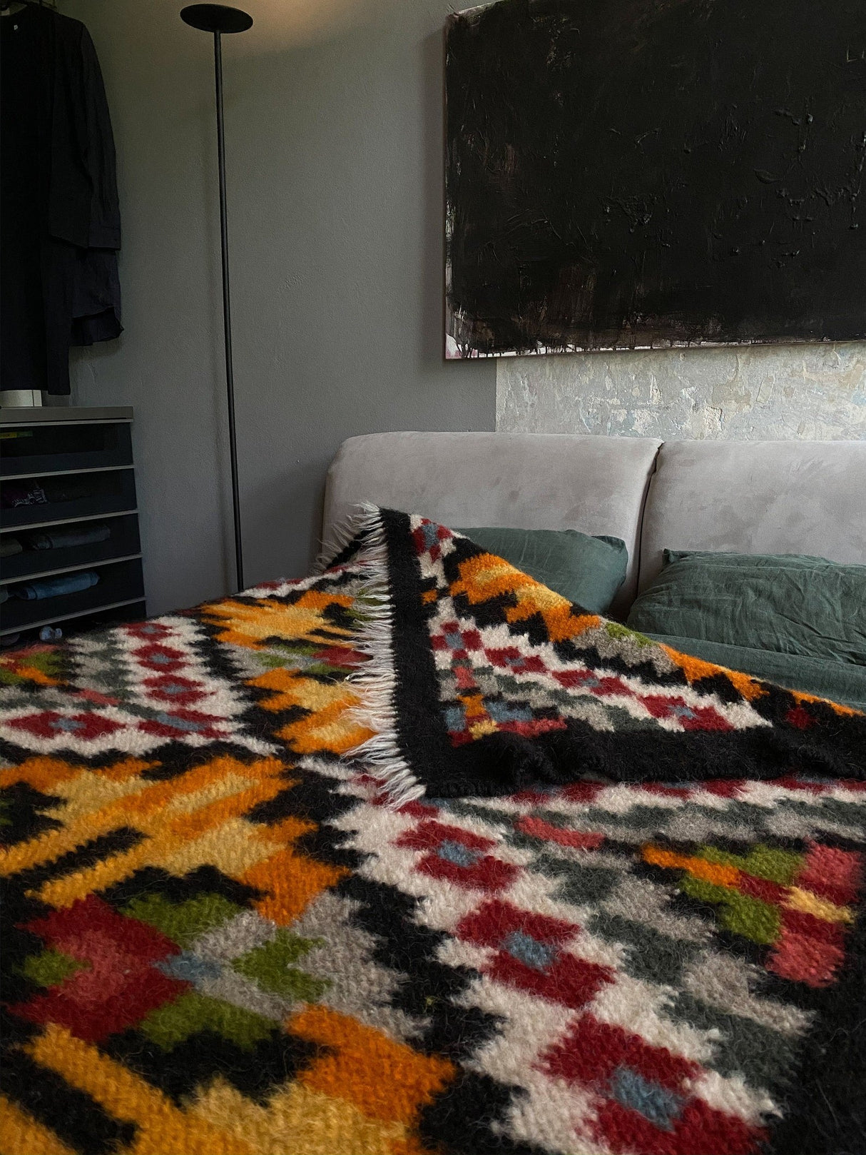 Traditional Handwoven Carpathian Wool Lizhnyk
