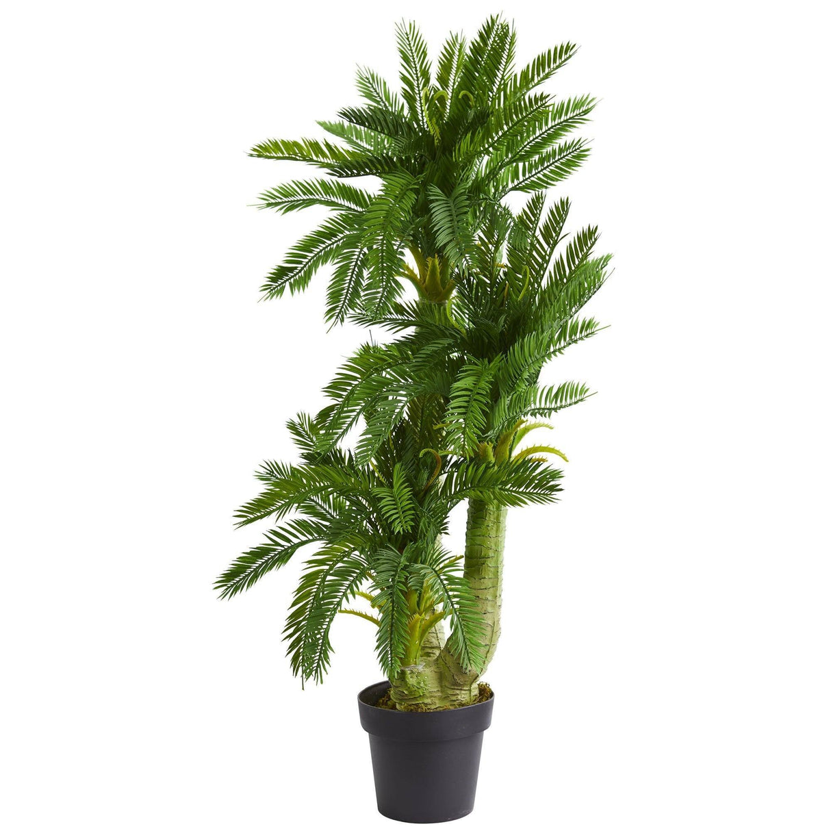 Triple Potted Cycas Artificial Plant-Parc Decor
