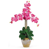 Triple Stem Phalaenopsis Silk Orchid Arrangement-Parc Decor