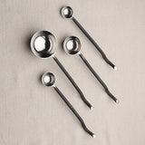 Twig Black Measuring Spoons Set-Parc Decor