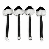 Twig Heart Coffee/Dessert Table Spoon 4 Pc. Set-Parc Decor