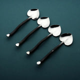 Twig Heart Coffee/Dessert Table Spoon 4 Pc. Set-Parc Decor