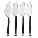 Twig Ratoncito Cheese Spreader/Knife 4 Pc. Set-Parc Decor