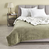 Velvet Plush Sherpa Luxury Bed Blanket - Kinsley Collection-Parc Decor