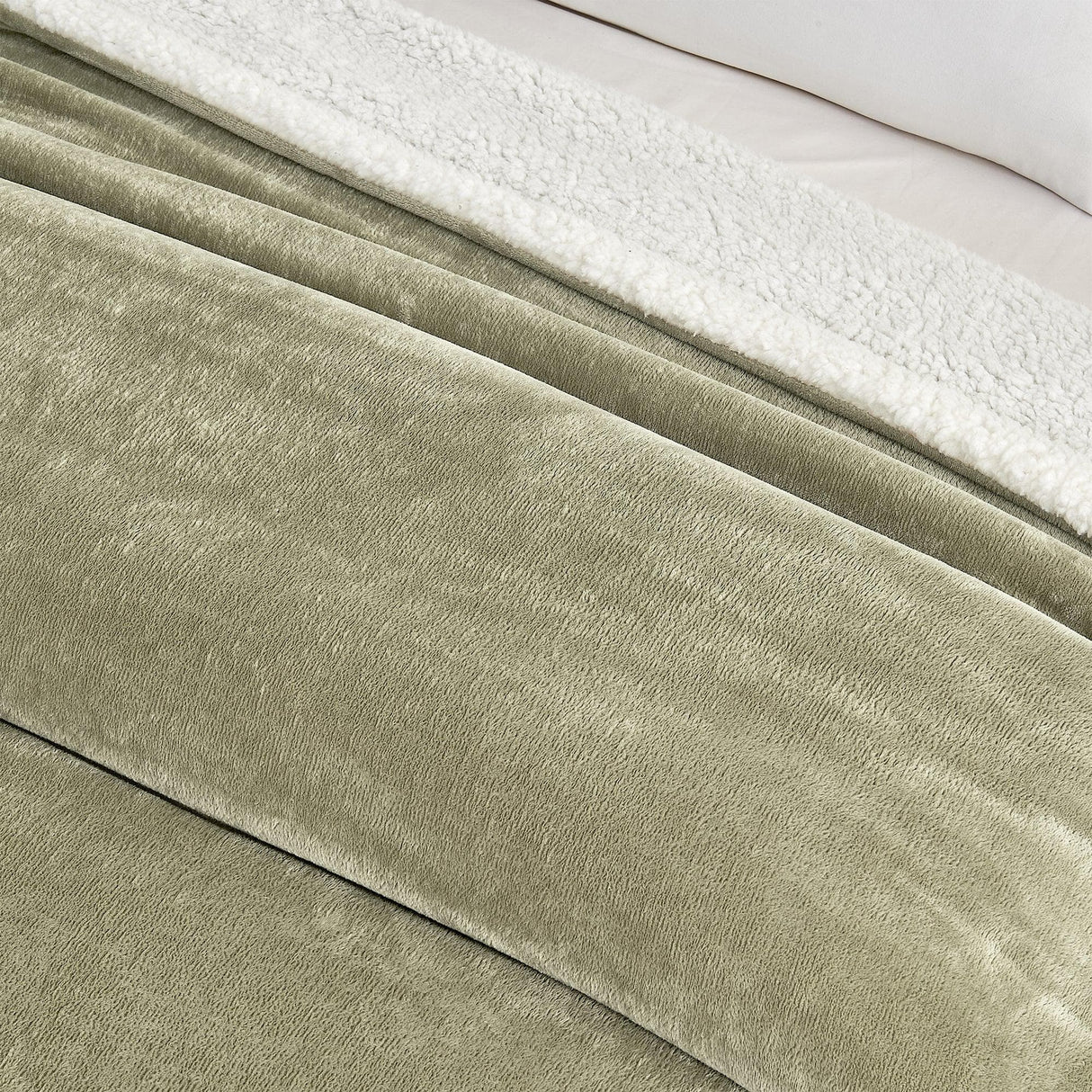 Velvet Plush Sherpa Luxury Bed Blanket - Kinsley Collection-Parc Decor