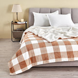 Velvet Plush Sherpa Luxury Bed Blanket - Kinsley Collection-Parc Decor