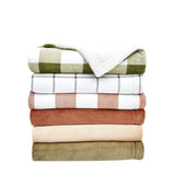 Velvet Plush Sherpa Luxury Bed Blanket - Kinsley Collection-Parc Decor