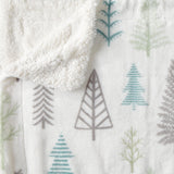 Velvet Plush Sherpa Luxury Bed Blanket - Kinsley Collection-Parc Decor