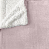 Velvet Plush Sherpa Luxury Bed Blanket - Kinsley Collection-Parc Decor