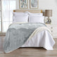 Velvet Plush Sherpa Luxury Bed Blanket - Kinsley Collection-Parc Decor
