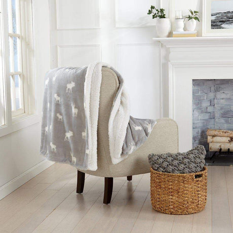 Velvet Plush Sherpa Luxury Bed Blanket - Kinsley Collection-Parc Decor