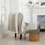 Velvet Plush Sherpa Luxury Bed Blanket - Kinsley Collection-Parc Decor