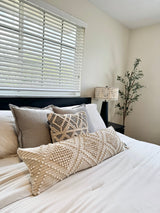 Verona Oversized Lumbar Pillow Cover - 12x36”-Parc Decor