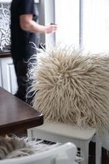 Wool Pillow "Stones"-Parc Decor
