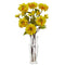 Zinnia Artificial Arrangement-Parc Decor
